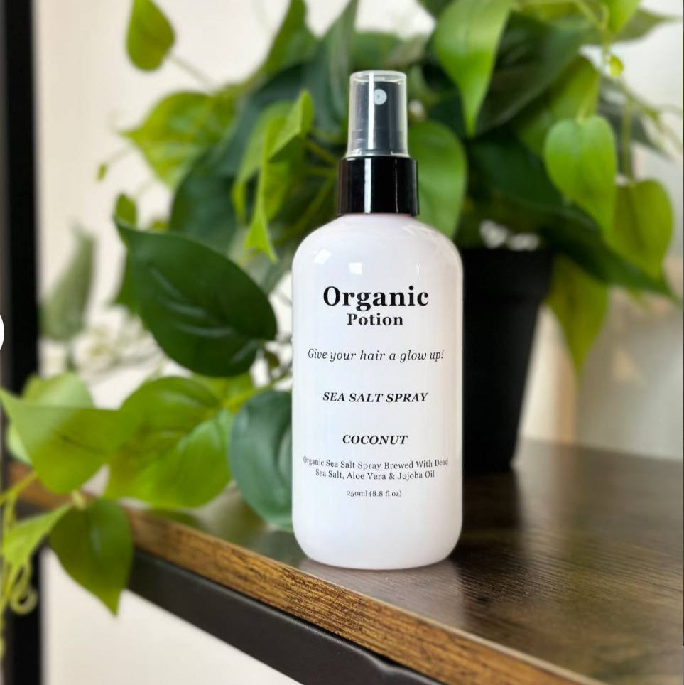 Organic Coconut Sea Salt Spray | Made in UK