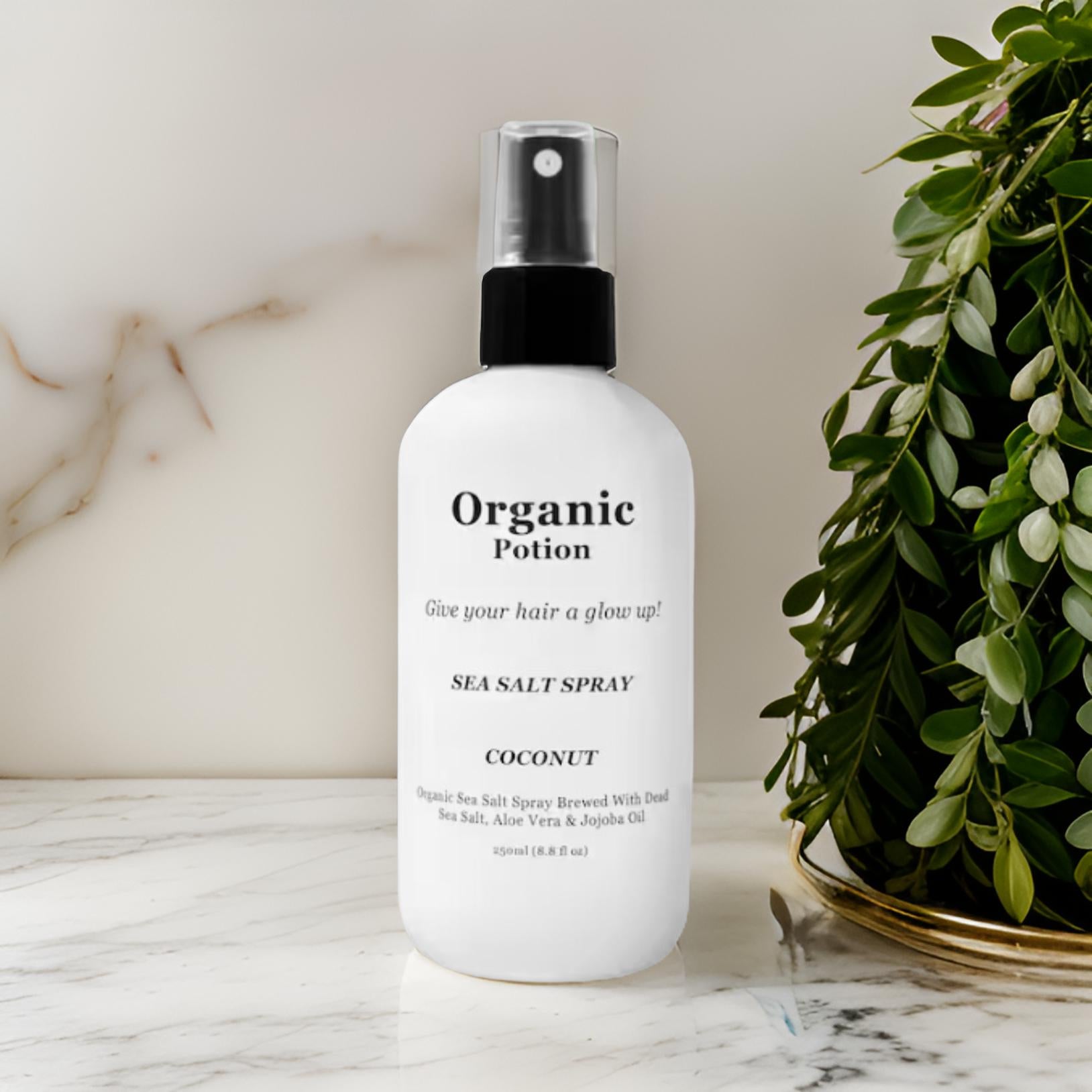 Organic Coconut Sea Salt Spray | Made in UK